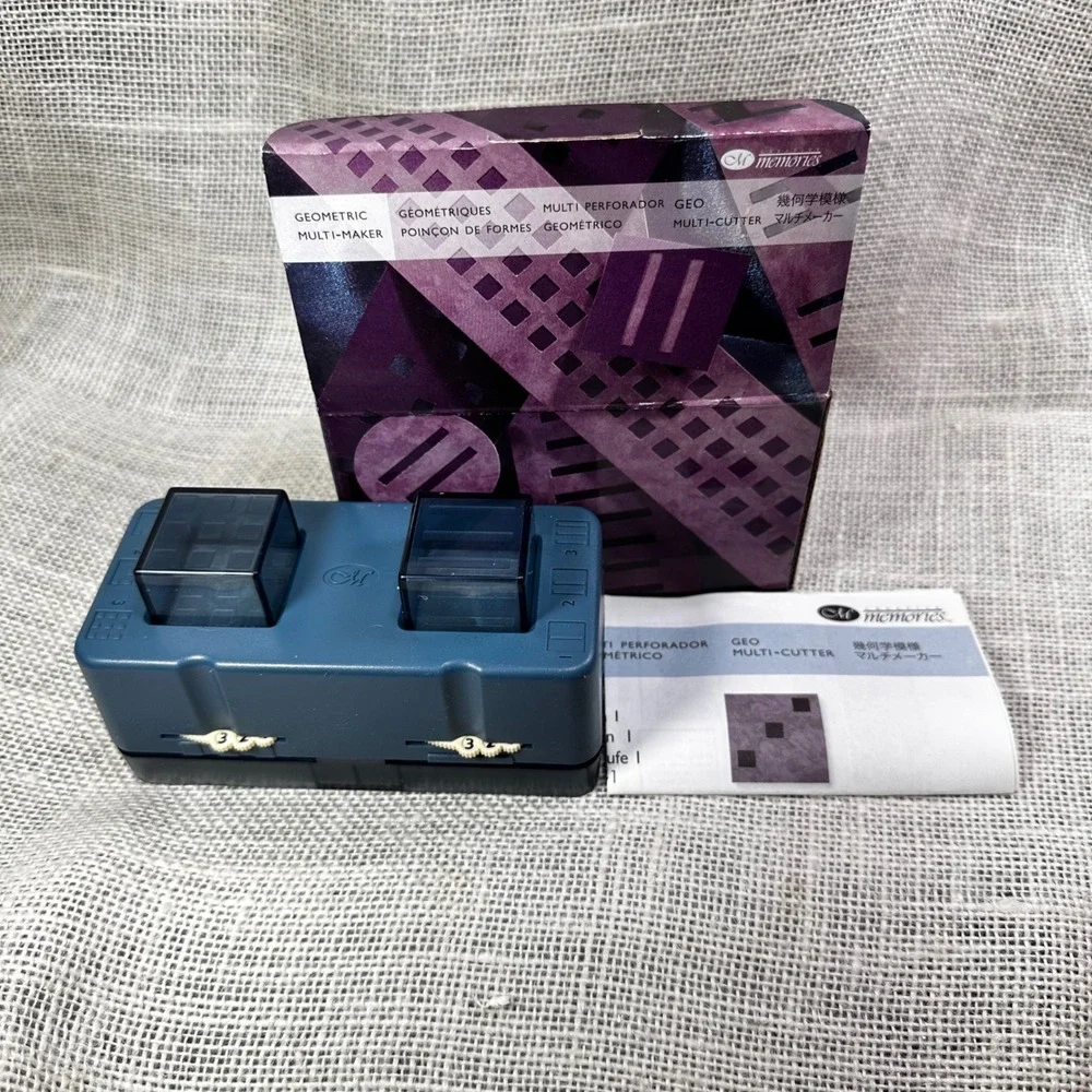 Creative Memories Geometric Multi-Maker /‎ Geo Multi-Cutter punch system